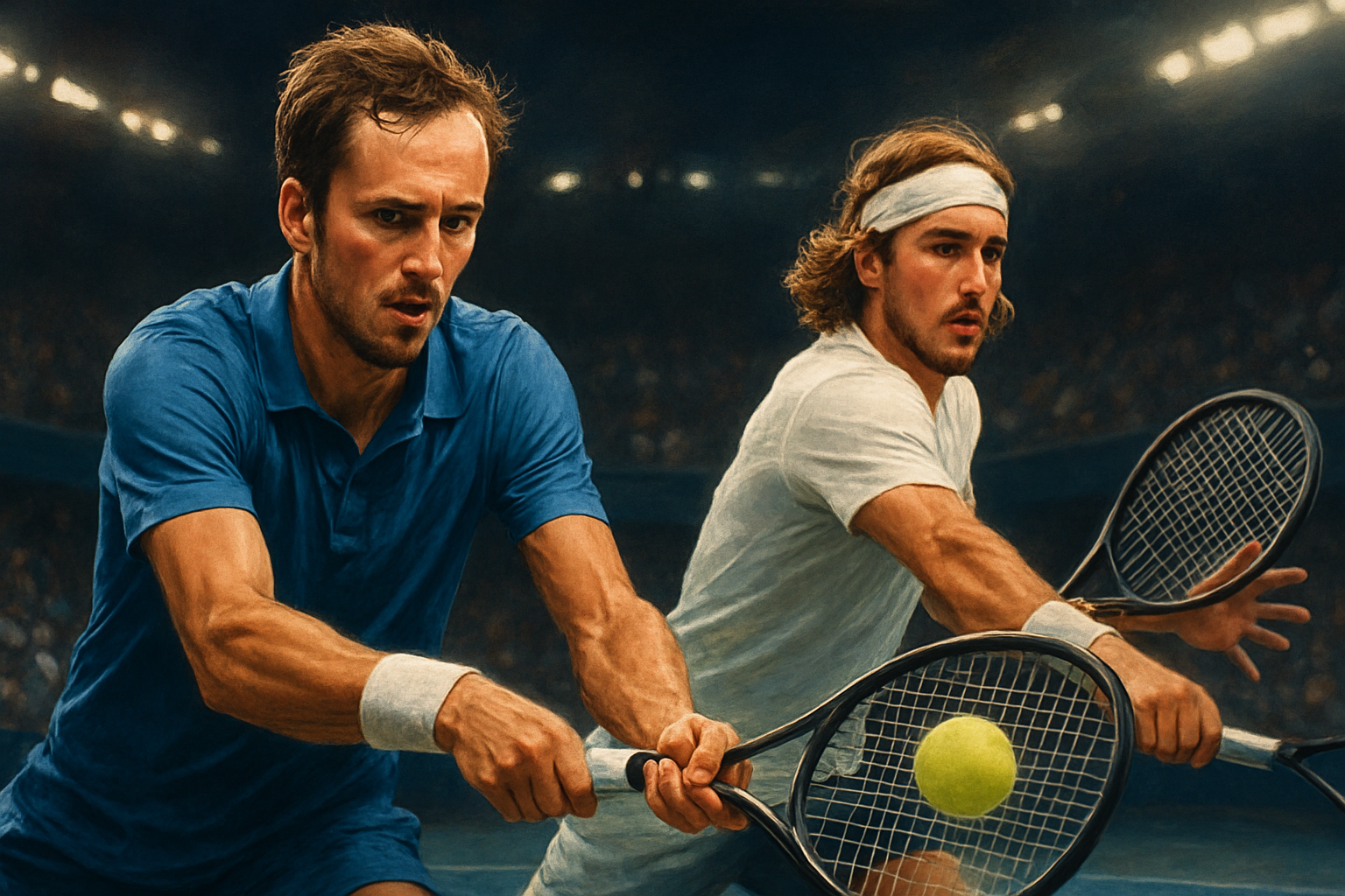 ArenaWire Tennis editorial illustration