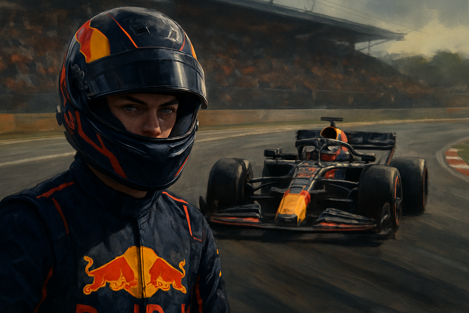 ArenaWire Formula 1 editorial illustration