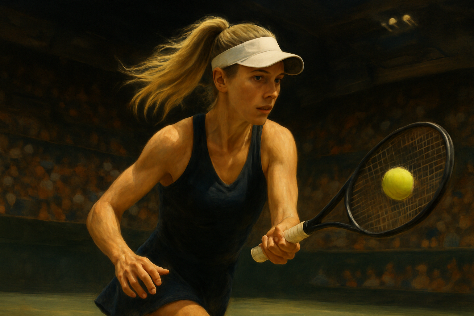 ArenaWire Tennis editorial illustration