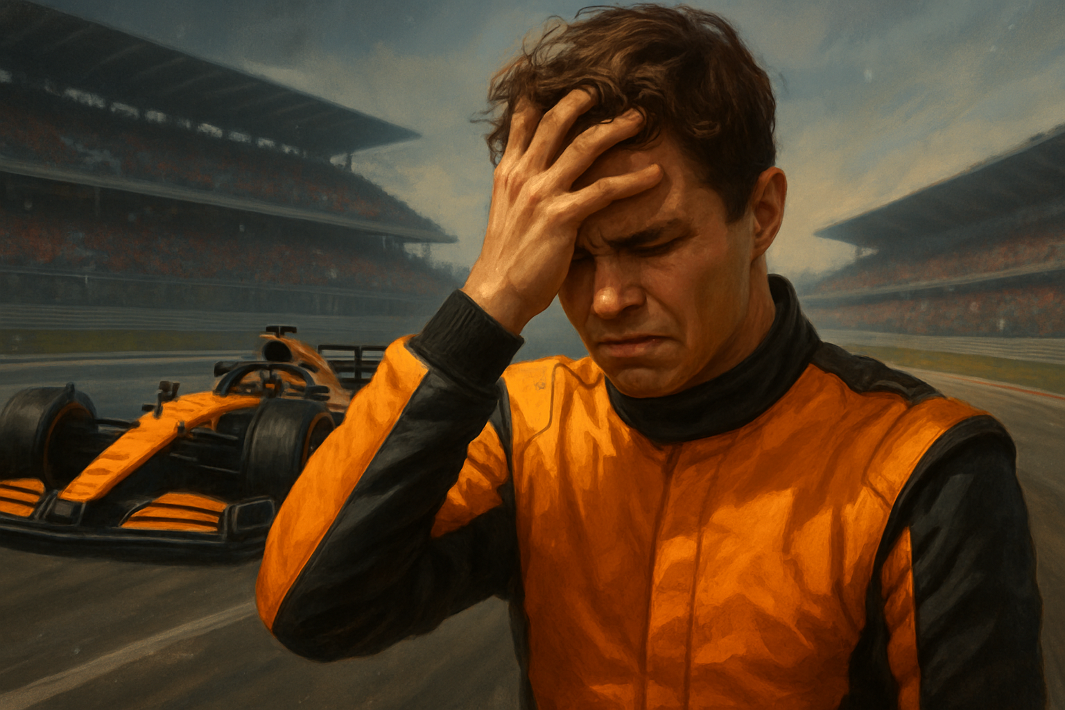 ArenaWire Formula 1 editorial illustration