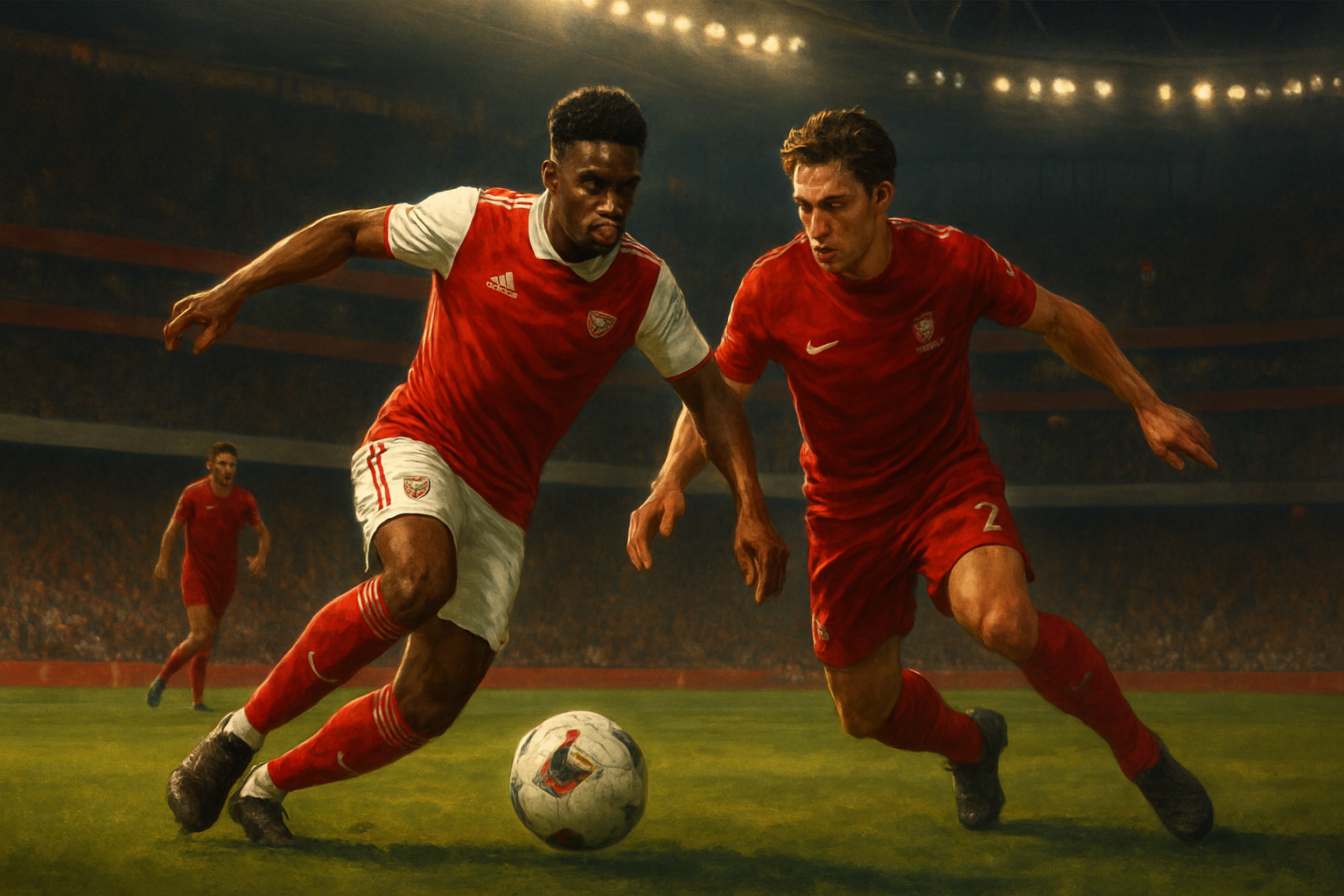 ArenaWire Football editorial illustration