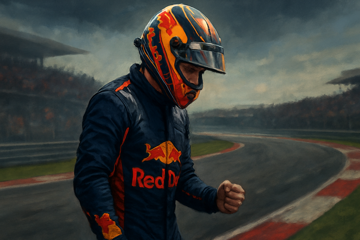 ArenaWire Formula 1 editorial illustration
