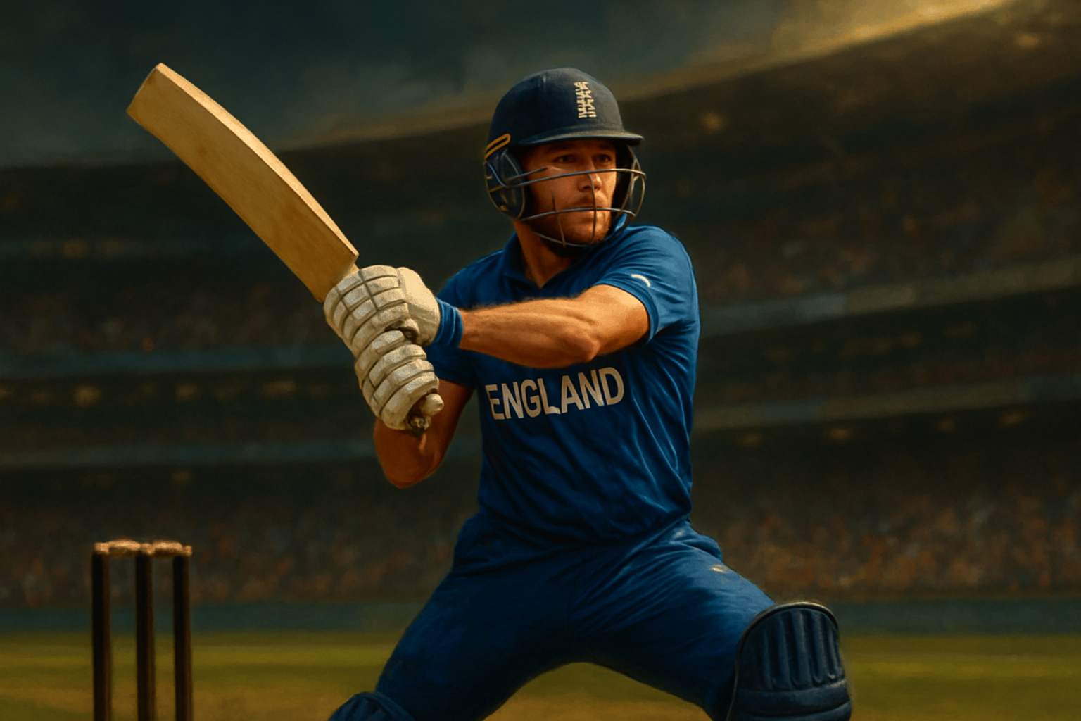 ArenaWire Cricket editorial illustration